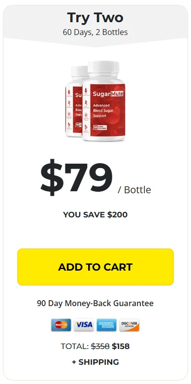 SugarMute 2-Bottle Price